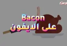 لعبة Bacon على الايفون