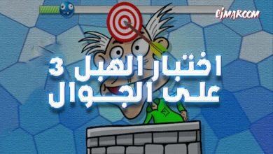 لعبة اختبار الهبل 3 على الجوال